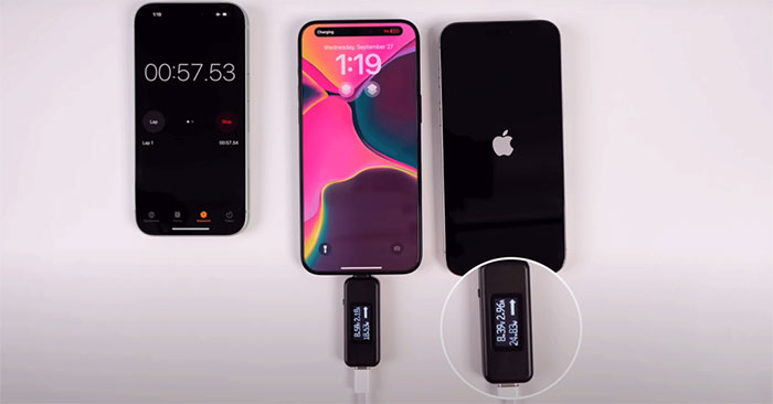 Sạc iPhone 15 Pro Max