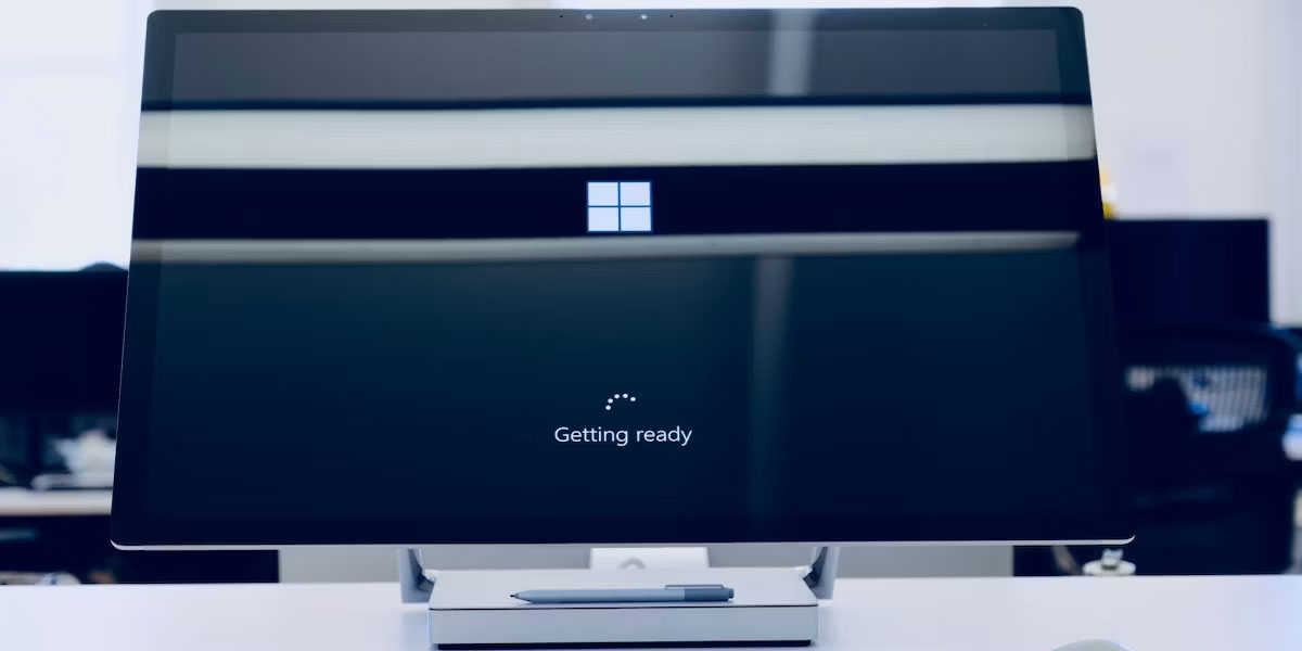 Máy tính Windows đang khởi động