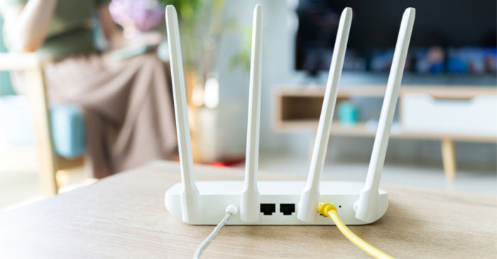 Một mẫu router Wi-Fi