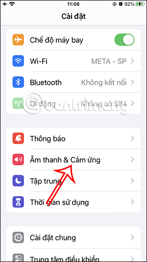 Chỉnh âm thanh trên iPhone 