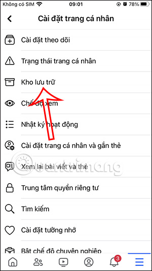 Kho lưu trữ Facebook