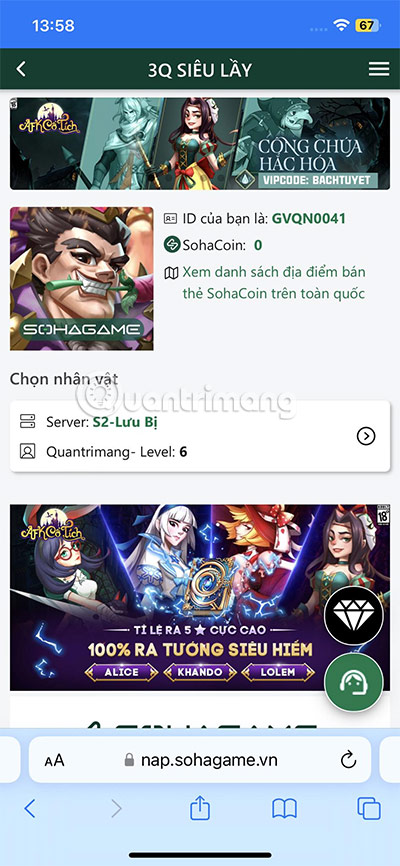 code afk co tich