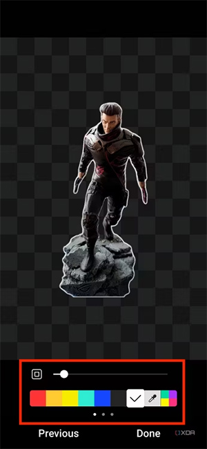 Lưu lại sticker trên Samsung