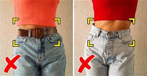 Những lỗi mặc quần jeans phái đẹp nên tránh