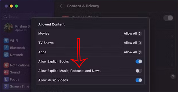 Ẩn bài hát nhạy cảm Apple Music trên Mac