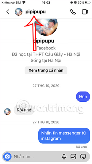 Tài khoản Instagram