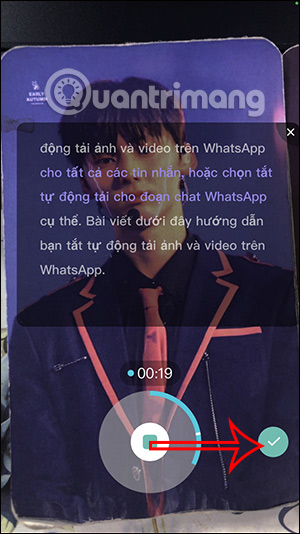 Lưu lại video trên CapCut