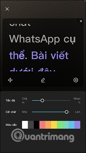 Chỉnh tốc độ máy nhắc chữ CapCut