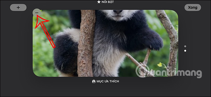 Lưu thay đổi chế độ StandBy iPhone