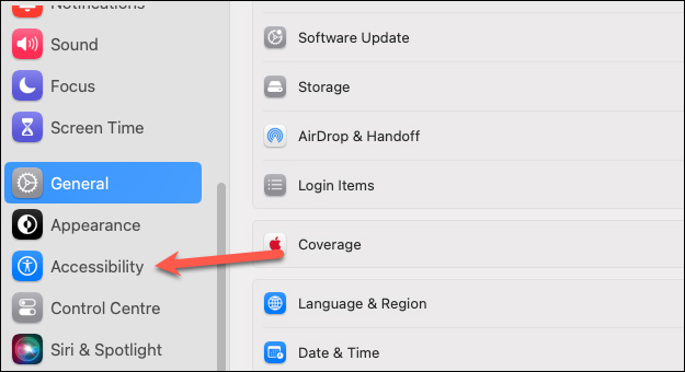 Accessibility trên Mac