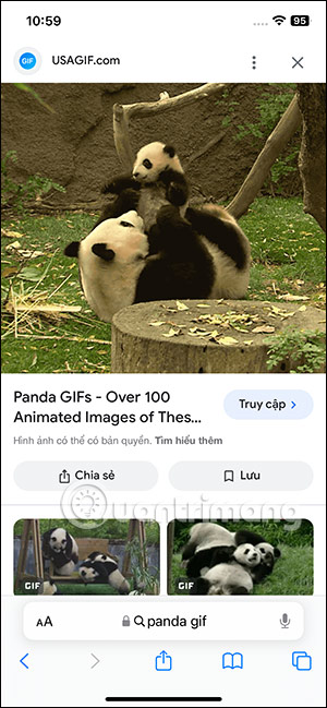 Tắt ảnh GIF tự phát trên Safari