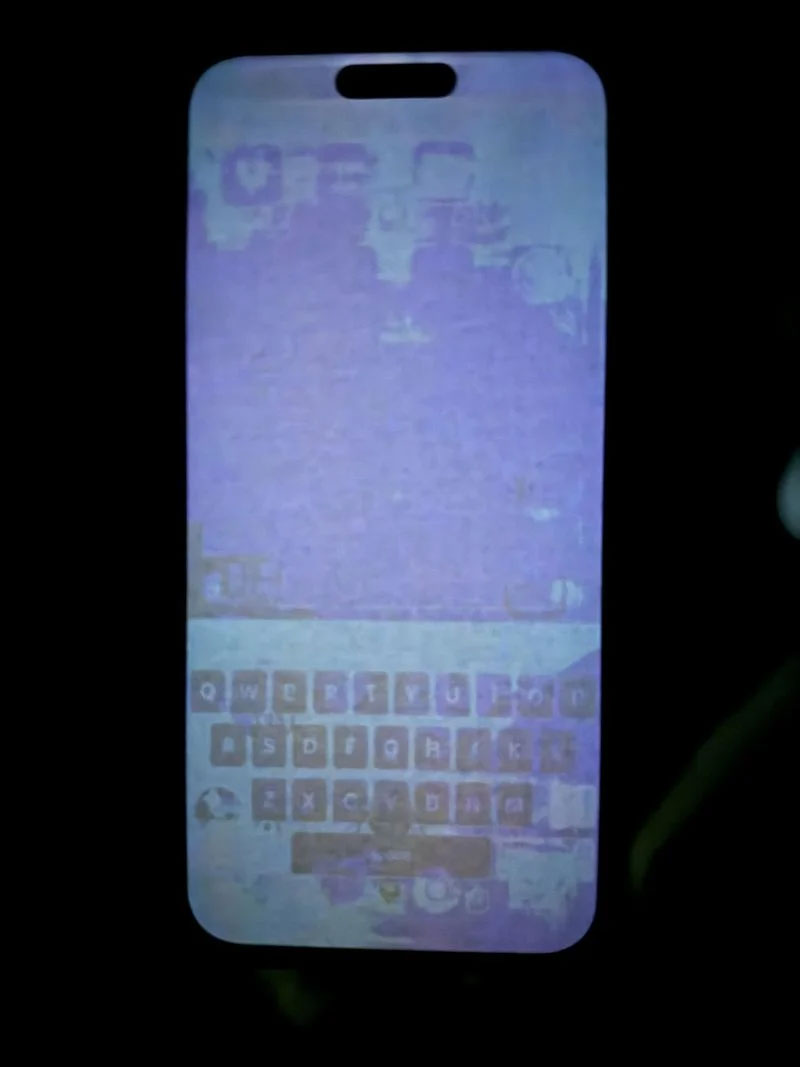 Màn hình iPhone 15 bị burn-in