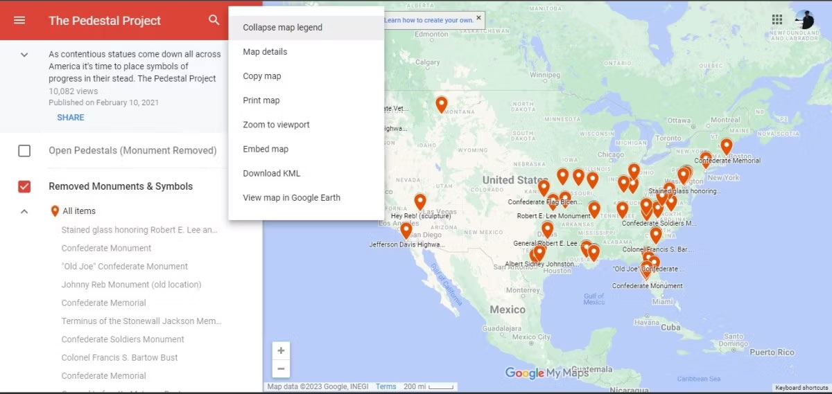 Sao chép My Maps hiện có để tạo phiên bản có thể chỉnh sửa
