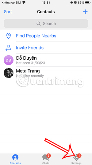 Cài đặt Telegram