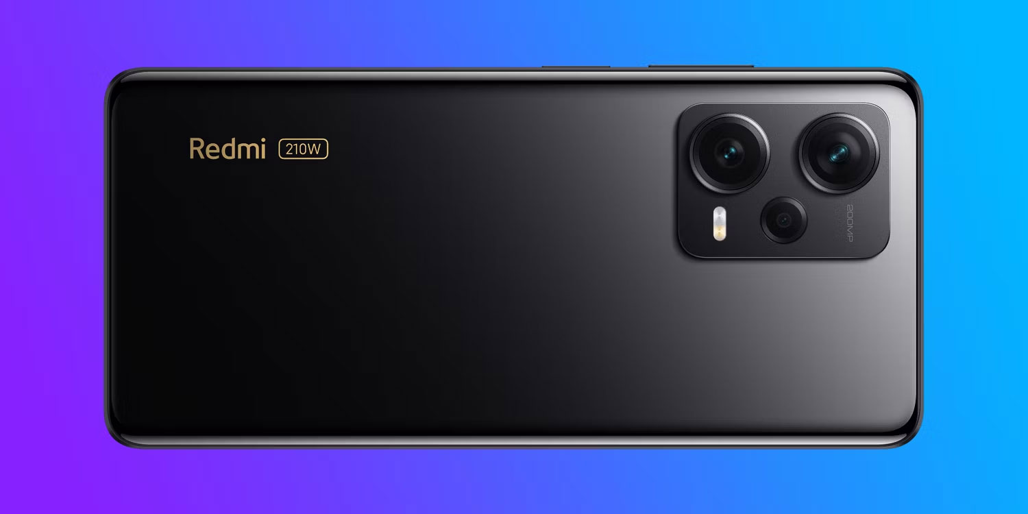 Mặt sau của điện thoại thông minh Redmi Note 12 Discovery Edition của Xiaomi