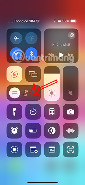 Chế độ Ngủ trên iPhone 
