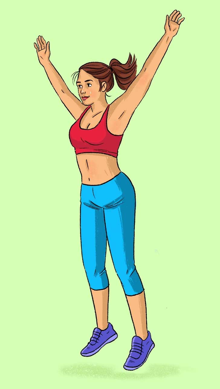 Bài tập nhảy ngôi sao