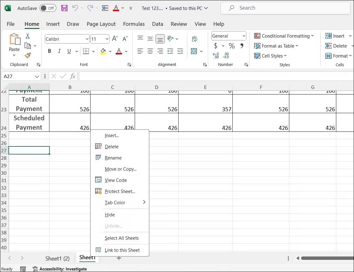 Giảm kích thước file Excel