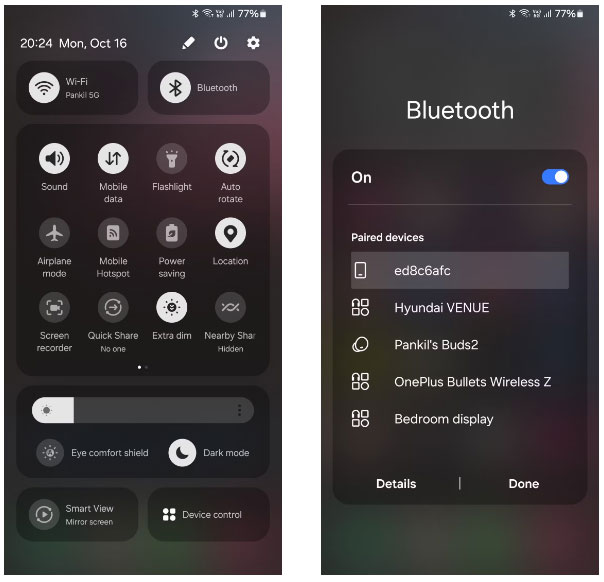 Quét thiết bị Bluetooth lân cận trên Android