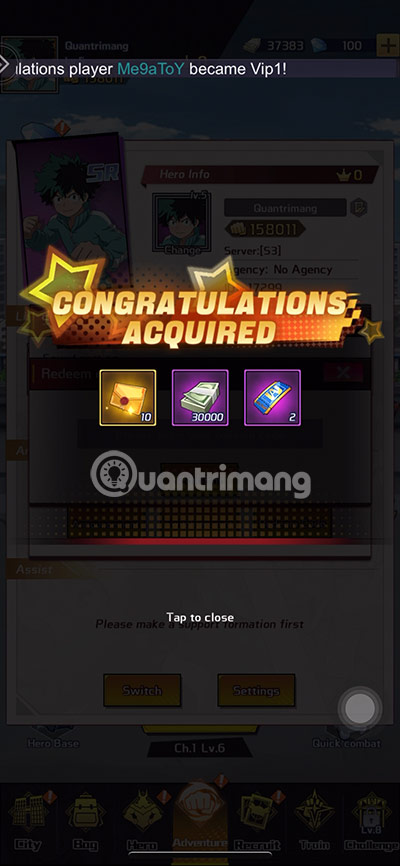 code hma rise of heroes