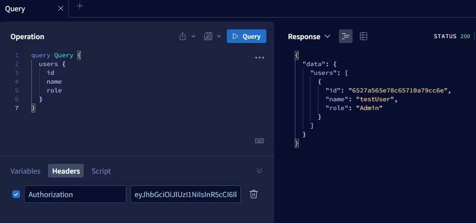 Truy vấn dữ liệu người dùng