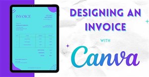 Cách tạo hóa đơn trong Canva