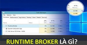 Runtimebroker.exe hay Runtime Broker là gì và tại sao nó lại chạy trên máy tính?