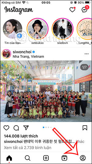 Hồ sơ Instagram