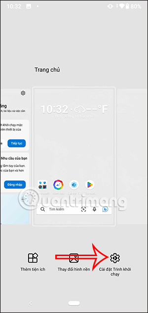 Cài đặt Microsoft Launcher