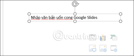 Nhập nội dung Text box trong PowerPoint