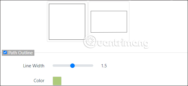 Đường kẻ chữ uốn cong trên inkPx