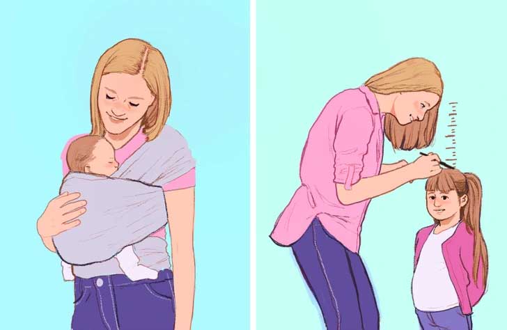 Làm mẹ ở tuổi 30 con có thể thông minh và cao hơn