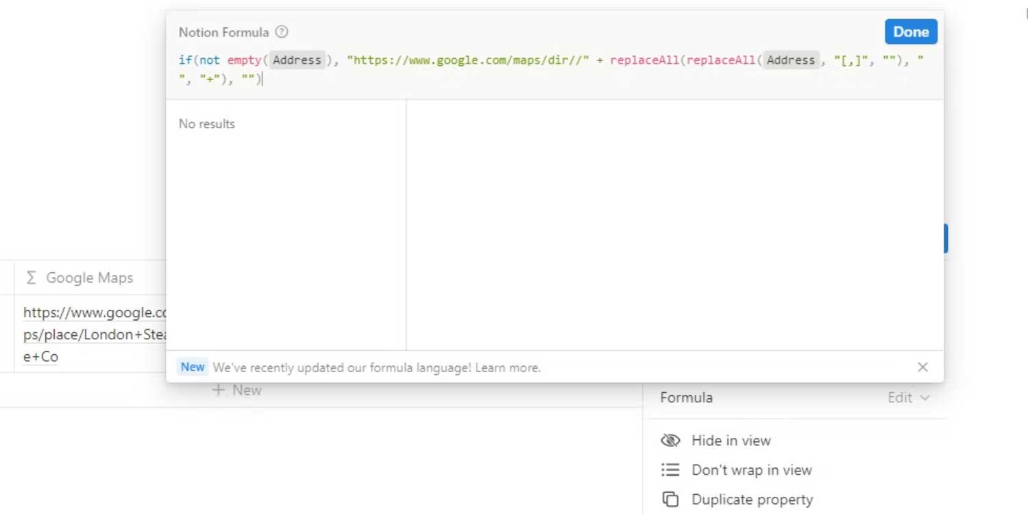 Công thức link chỉ đường trên Google Maps