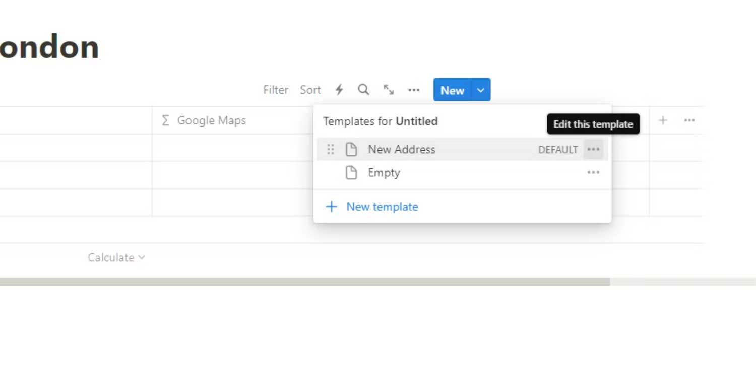 Chỉnh sửa mẫu link bản đồ