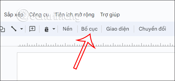 Bố cục trong Google Slides