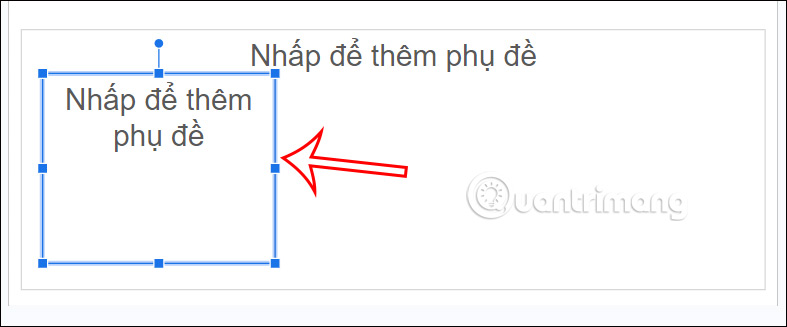 Hộp văn bản trong Google Slides