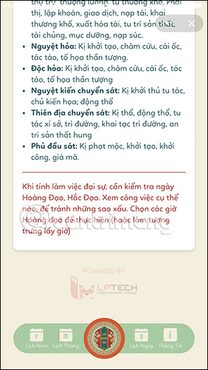Xem việc kỵ