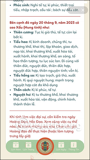 Xem ngày giờ hoàng đạo