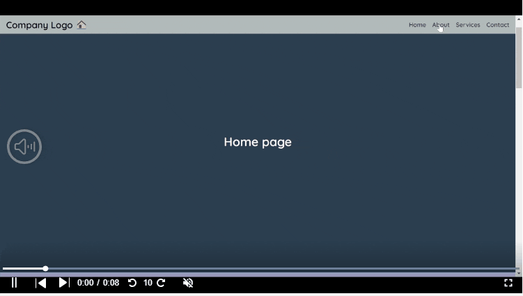 Tạo sticky header mượt mà