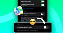 Cách tắt thông báo vị trí đỗ xe trên Apple Maps