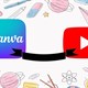 Cách chèn video YouTube vào văn bản trong Canva