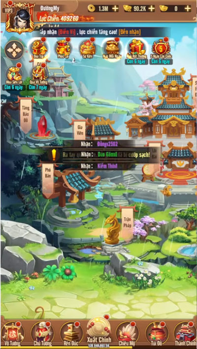 de vuong 3q mobile giftcode