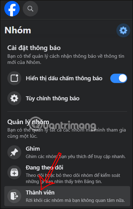Thành viên nhóm Facebook PC