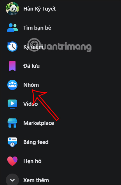Mục nhóm Facebook PC