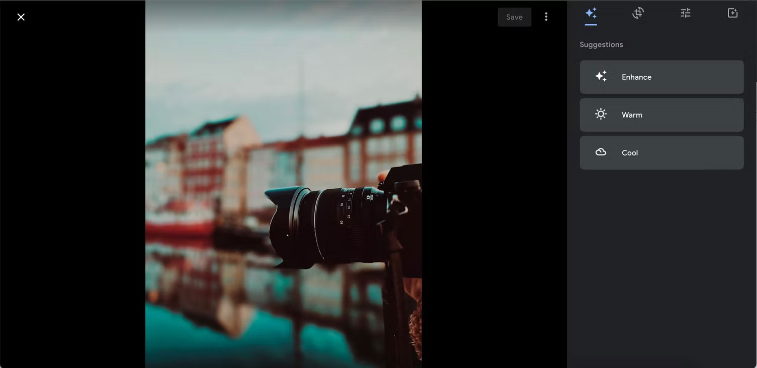 Công cụ chỉnh sửa AI có sẵn trong Google Photos