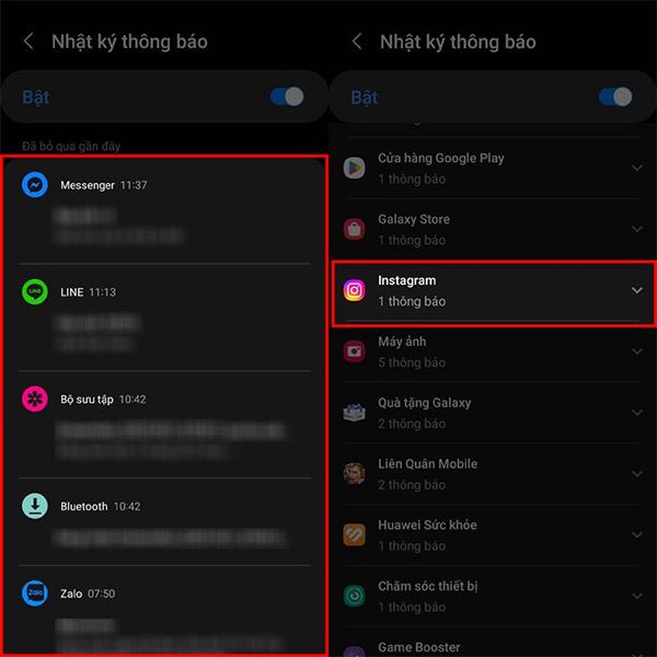 Xem tin nhắn Instagram đã thu hồi