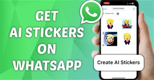 Hướng dẫn tạo sticker AI trên WhatsApp