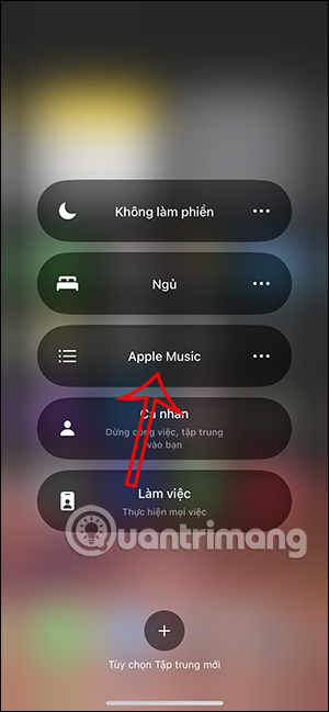 Chế độ Apple Music trên iPhone