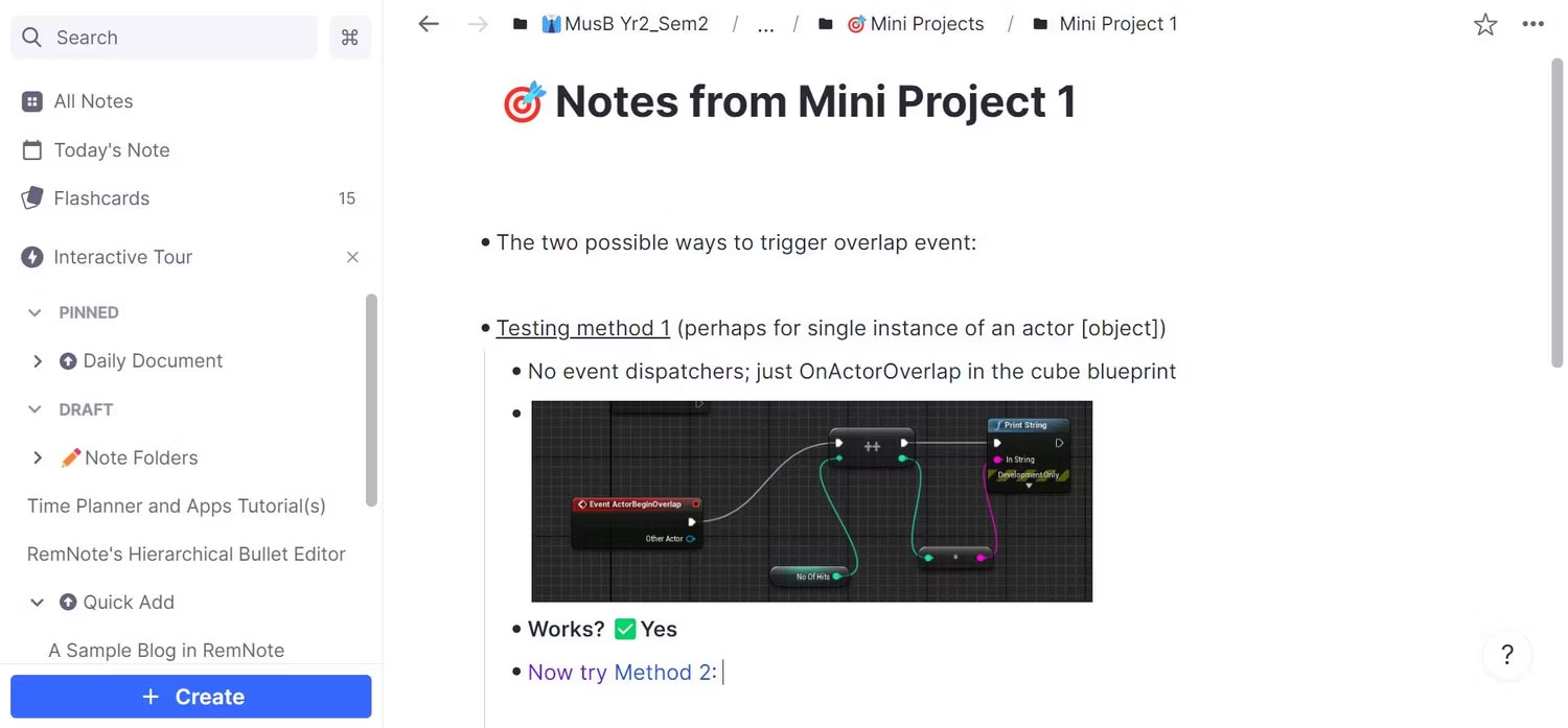RemNote Editor