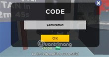 Code Toilet Conqueror mới nhất và cách nhập code